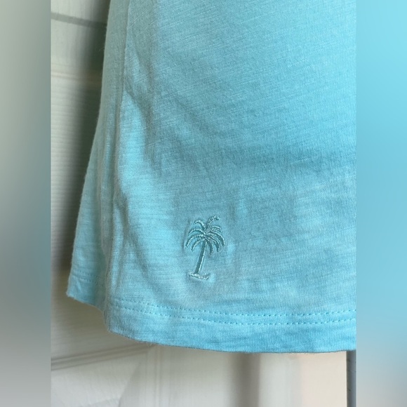 Lilly Pulitzer 100% Pima Cotton Ruffle V-Neck Halter Tank Top Women’s Small - Picture 6 of 12